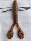 Youndertail - Brown with Red and Black Flakes
