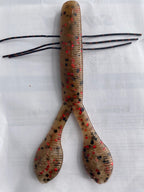 Youndertail - Brown with Red and Black Flakes